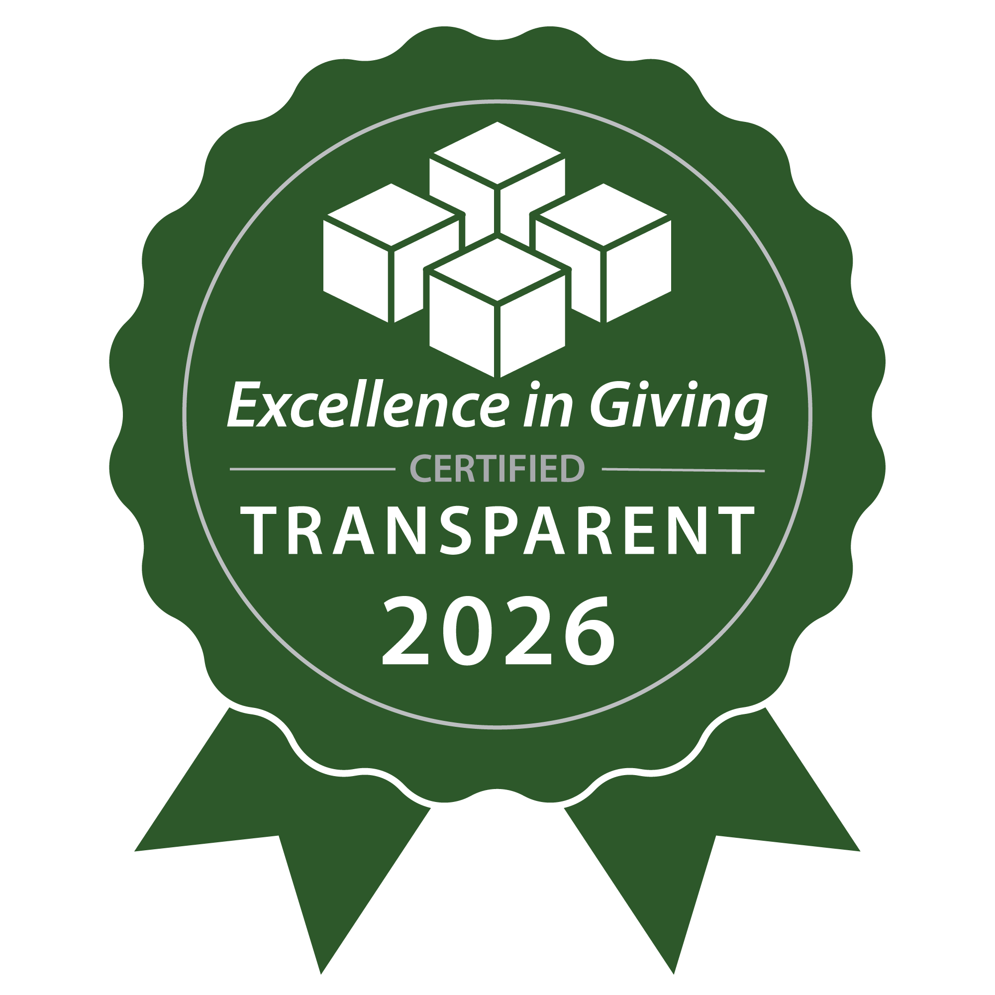 Excellence in Giving — Certified Transparent 2026